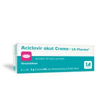 ACICLOVIR akut Creme 1A Pharma