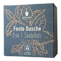 BIOTURM feste Dusche 2in1 Sandelholz Nr.139