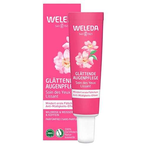 WELEDA glättende Augenpflege Wildrose & weißer Tee