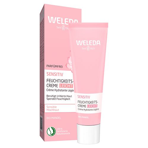 WELEDA Sensitiv Feuchtigkeitscreme leicht Mandel